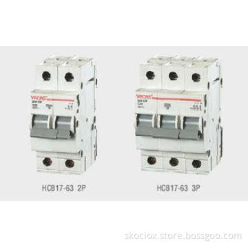 DIN RAIL MCB, MINI CIRCUIT BREAKR / MCB, OVERLOAD AND SHORT